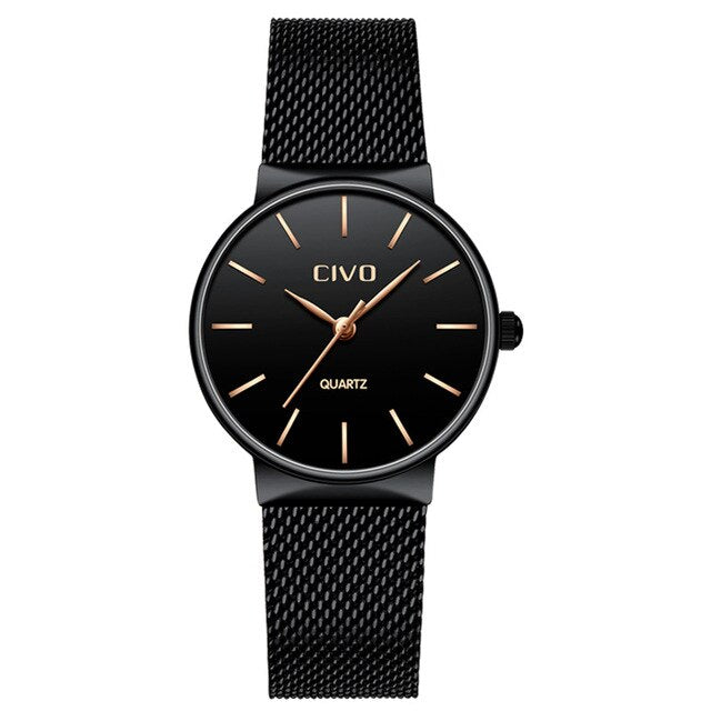 CIVO Fashion Luxury Blue Watch